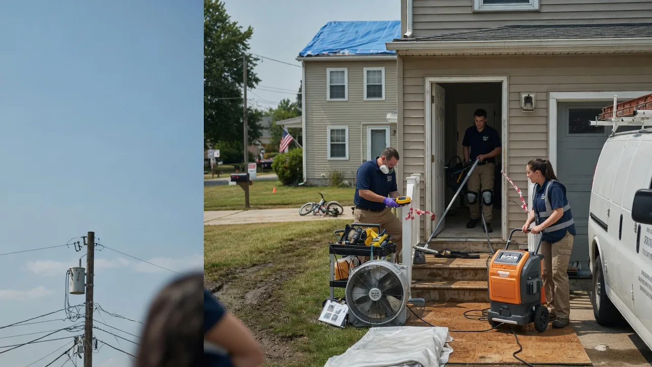 Water Damage Repair in Lick Creek, KY near me